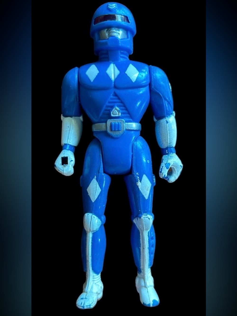 Sonic Ranger Blue Ranger 4 Inch Figure 1994 Soma - Picture 2 of 3